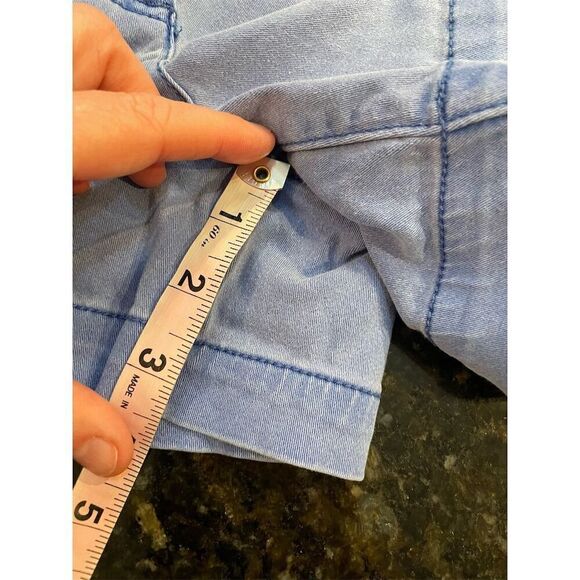 Land N Sea Women's Light Wash Denim Jean Shorts Size 6 Casual Summer - Picture 9 of 11